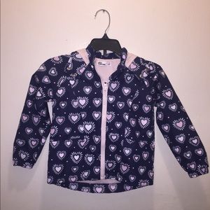 Color Your Rainy Days Color Changing Raincoat NWT